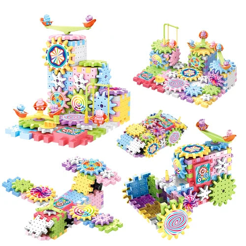 DIY Electric Gear Building Block (81 Pieces)