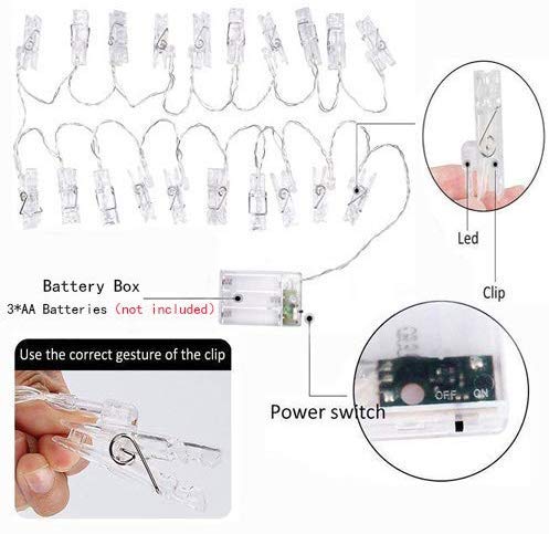 LED Clips String Light