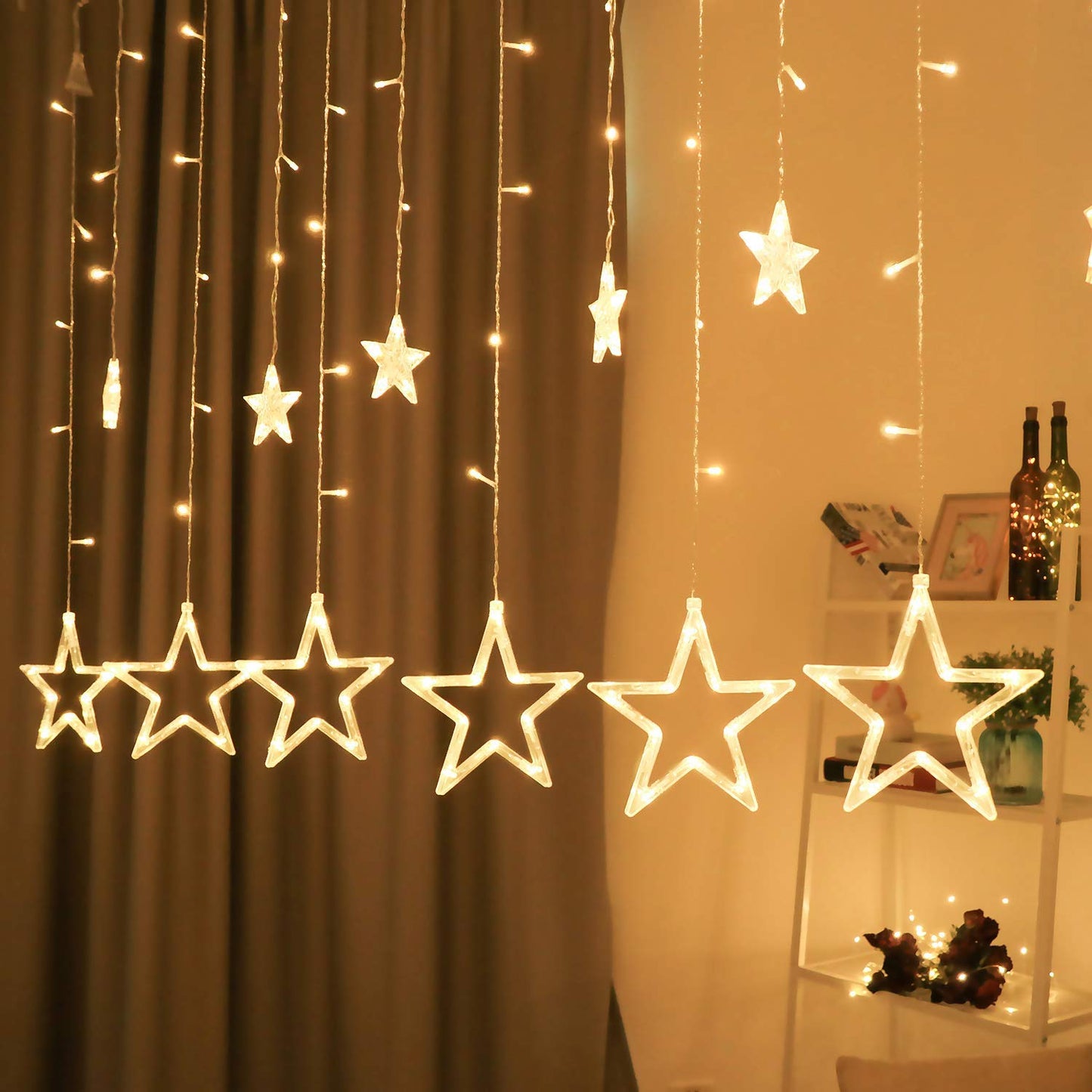 LED Star Curtain Light