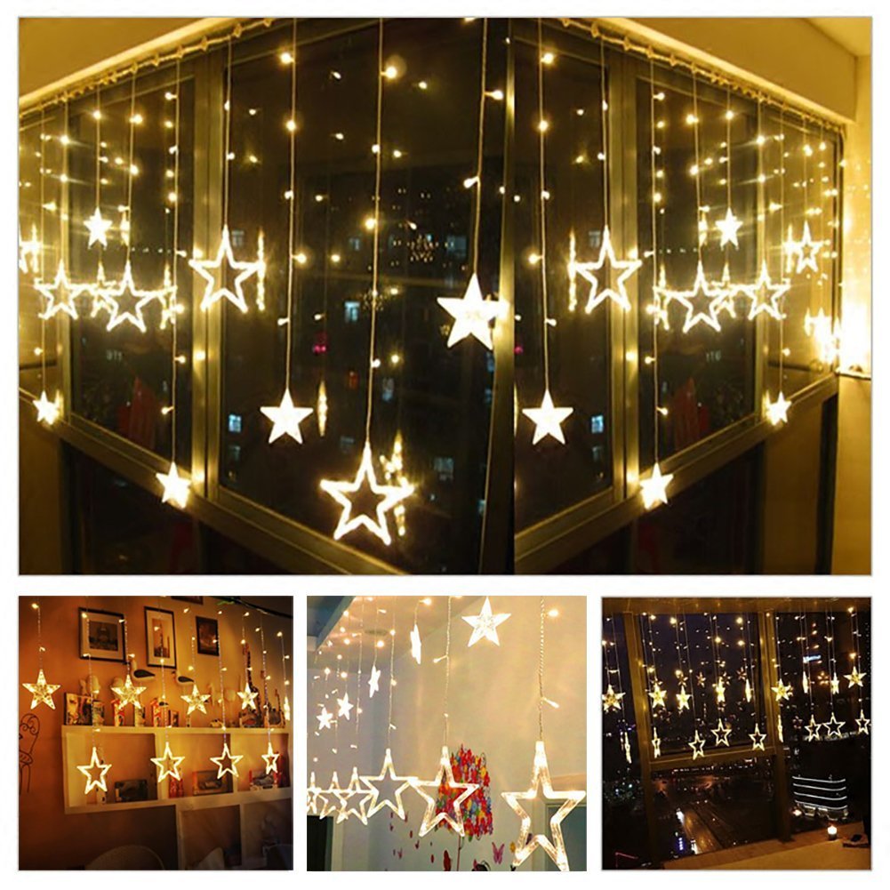 LED Star Curtain Light