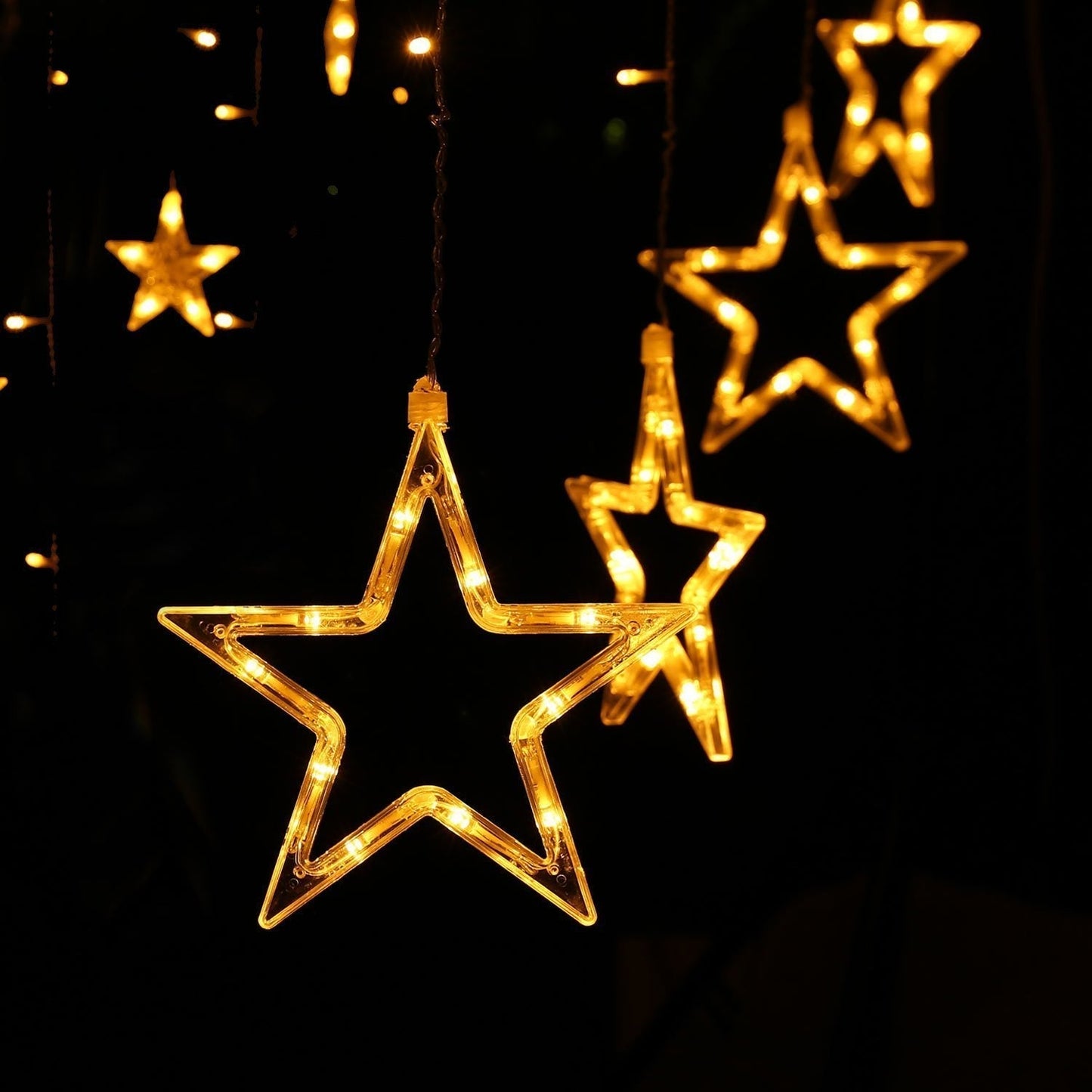 LED Star Curtain Light