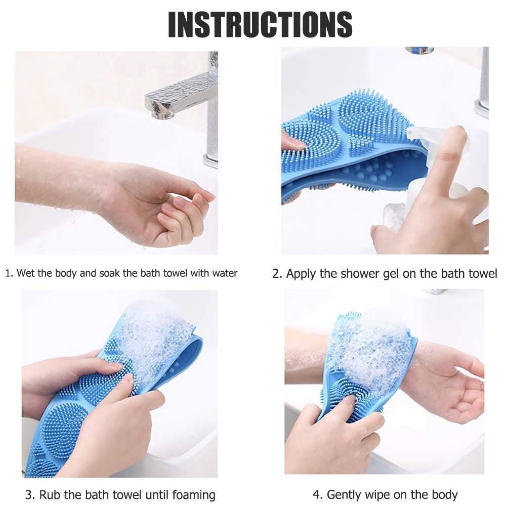 Silicone Body Brush Scrubber