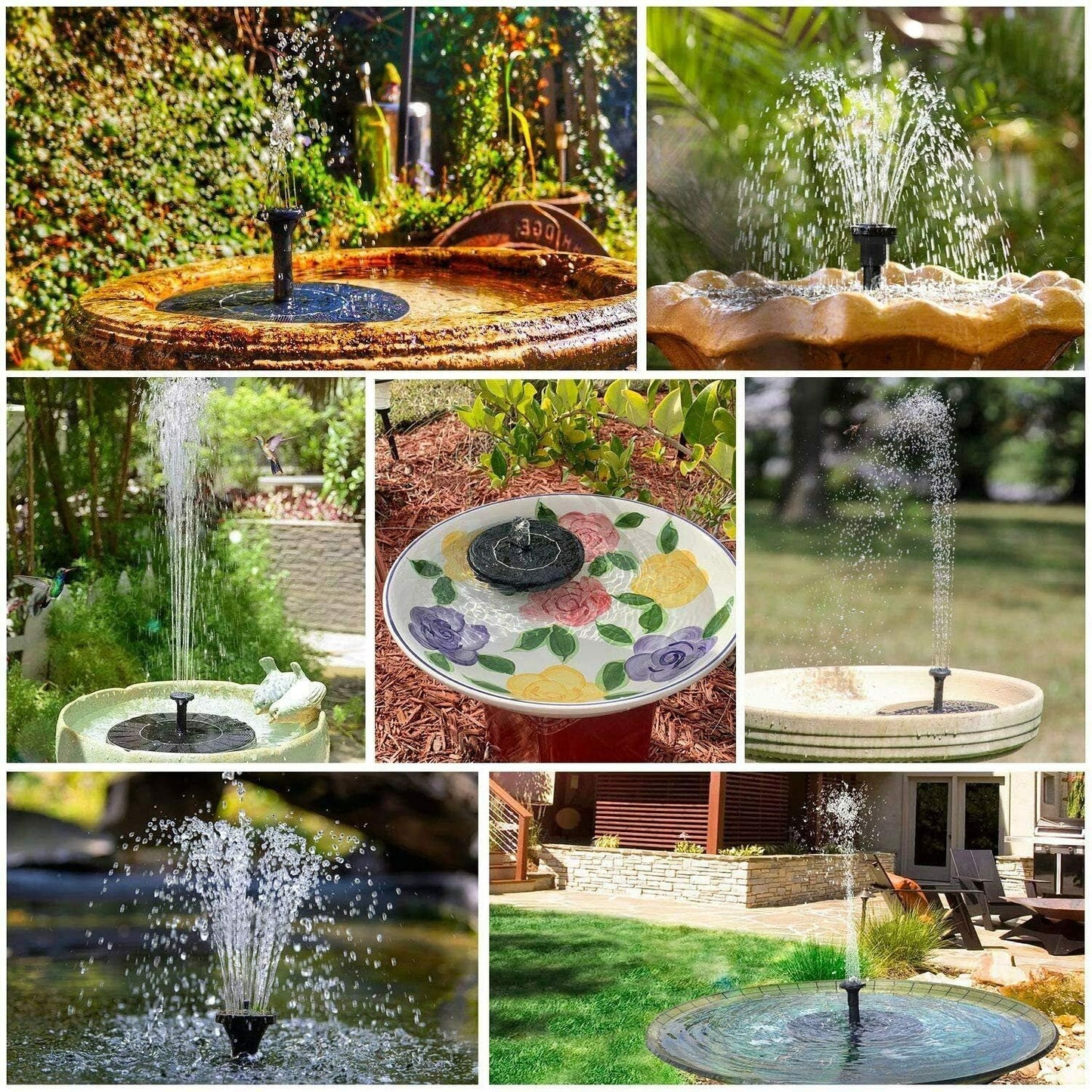 Solar-Spray™️ Water Fountain