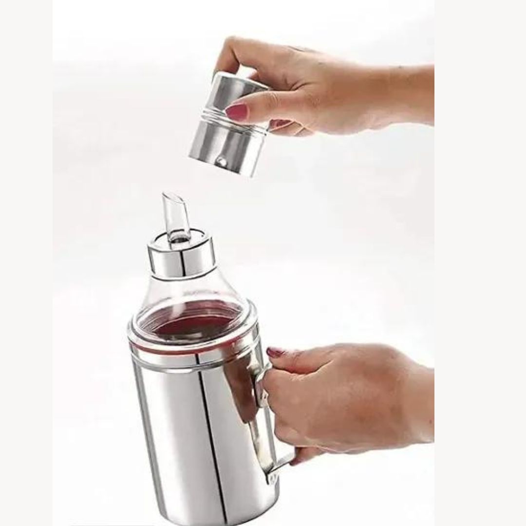 SteelPour™ - Oil Dispenser Bottle 1L (Pack of 2)