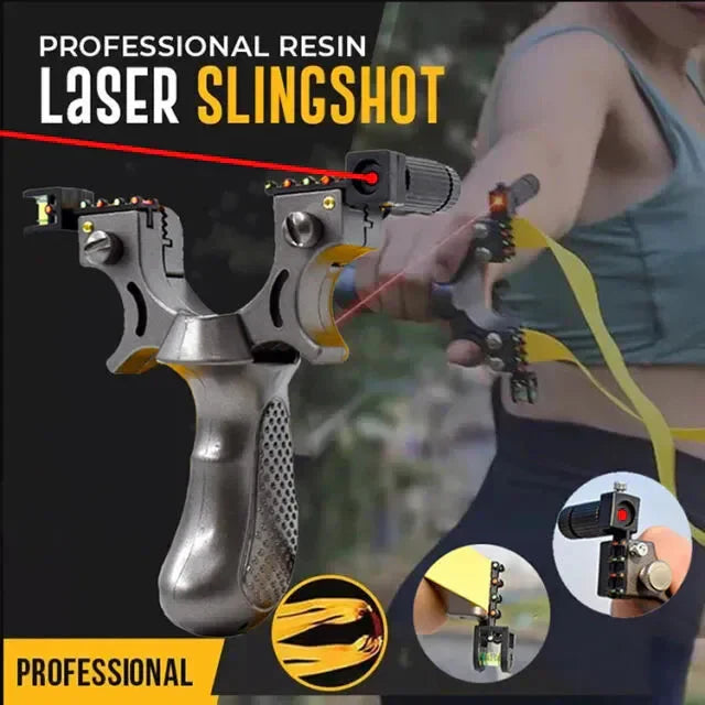 Target Practice Laser Slingshot