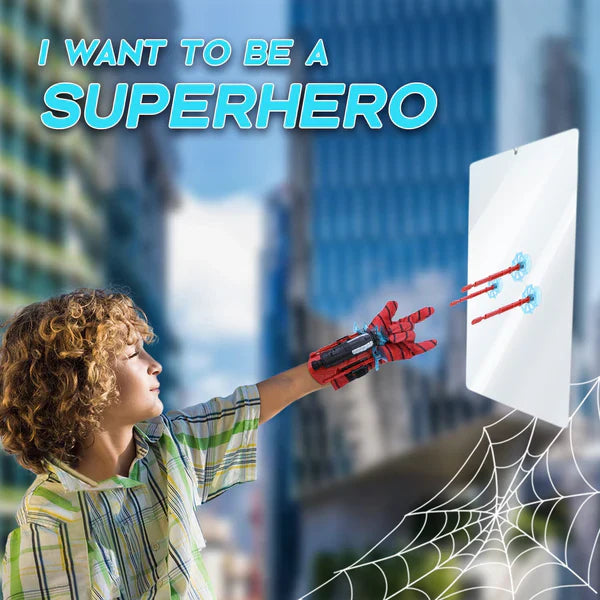 WebWarrior™ - Heroic Web Shooter Toy (Become A Superhero)