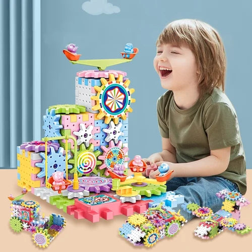 DIY Electric Gear Building Block (81 Pieces)