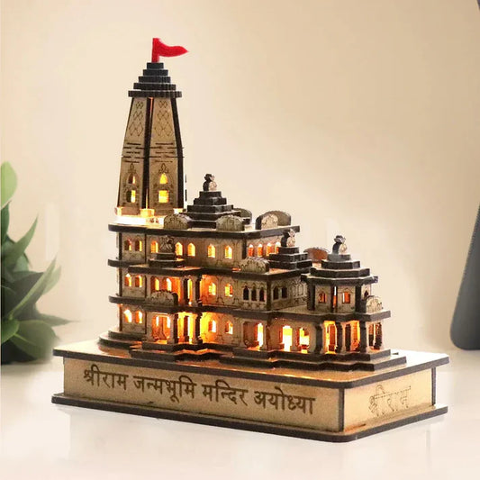 Special Wooden "Shree Ram Mandir"