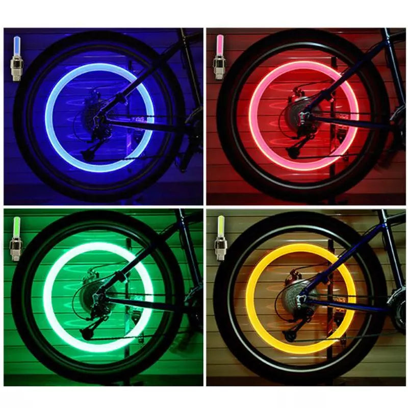 Multicolor Waterproof LED Wheel Lights (Set of 2 PC)