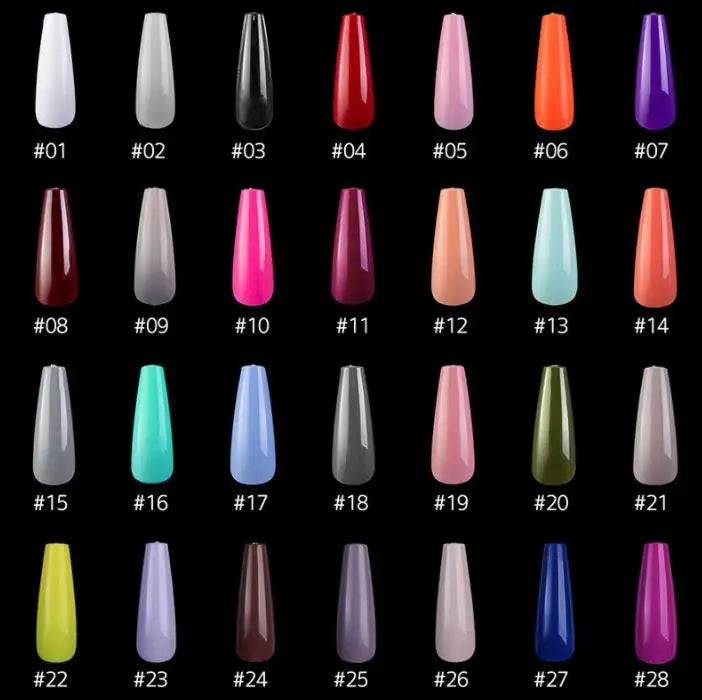 Glamour Tips - The Fake Nails (100 Pc's)