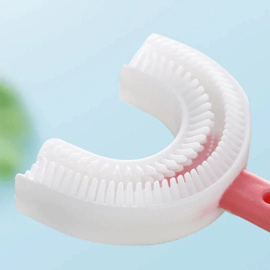 360° U-Shaped Kids Toothbrush(Pack of 2)